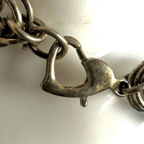 Pink beaded  Chainmaille Bracelet - Picture 5 of 9